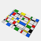 Bauhaus Design Fußmatte (Schrägansicht)