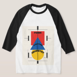 Bauhaus-Design Herren 3/4 T-Shirt