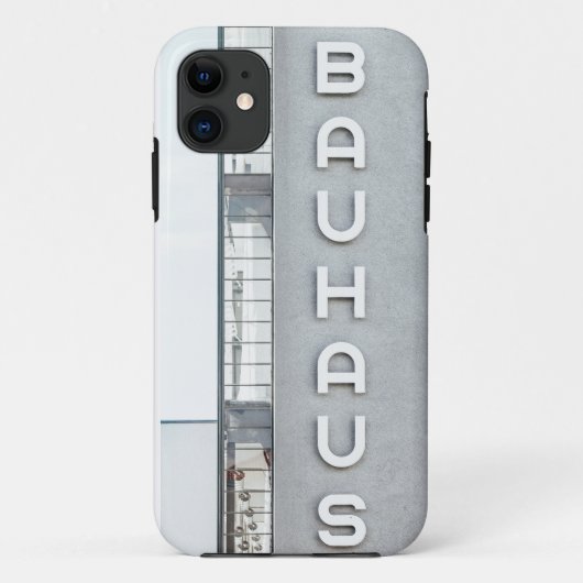 Bauhaus Dessau Case-Mate iPhone Hülle (Rückseite)