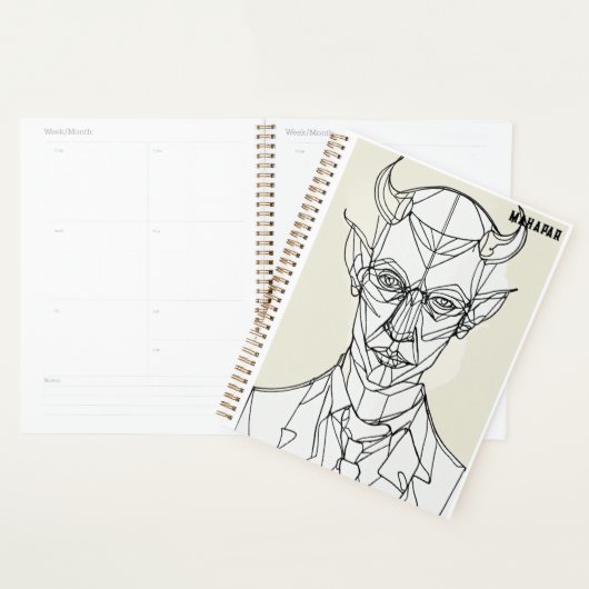 Bauhaus Devil Line Kunst Planer (Anzeige)
