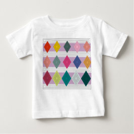 Bauhaus Diamond Quilt Baby T-shirt