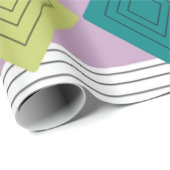 Bauhaus Diamond Quilt Geschenkpapier (Rolleneckpunkt)