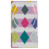 Bauhaus Diamond Quilt Kleine Geschenktüte (Rückseite)