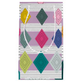 Bauhaus Diamond Quilt Kleine Geschenktüte (Vorderseite)