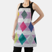 Bauhaus Diamond Quilt Schürze (InSitu)