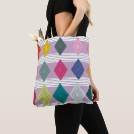 Bauhaus Diamond Quilt Tasche