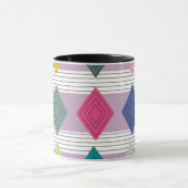 Bauhaus Diamond Quilt Tasse (Zentrum)