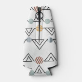 Bauhaus-Dreiecke Flaschenkühler (Rückseite)