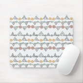 Bauhaus-Dreiecke Mousepad (Mit Mouse)