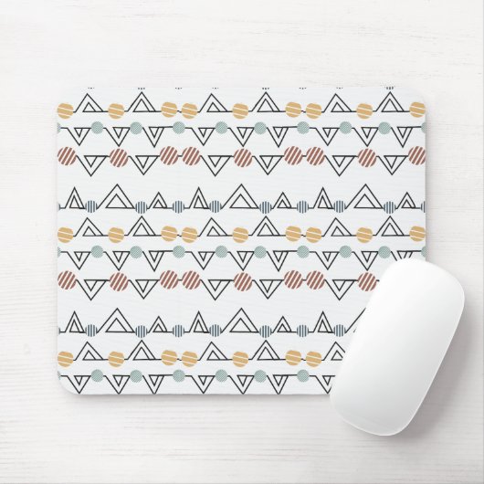 Bauhaus-Dreiecke Mousepad (Mit Mouse)