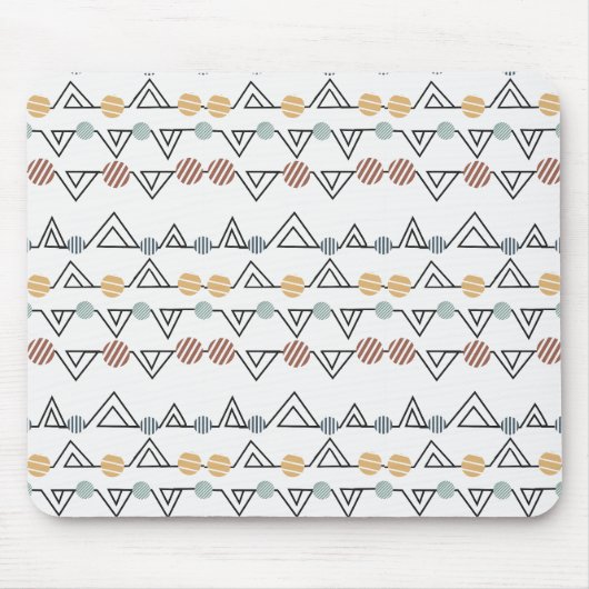 Bauhaus-Dreiecke Mousepad (Vorne)