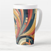 Bauhaus Duality Latte Tasse (Rechte Ecke)