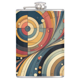 Bauhaus Duality Vinyl Wrapped Flask Flachmann