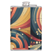 Bauhaus Duality Vinyl Wrapped Flask Flachmann (Rückseite)