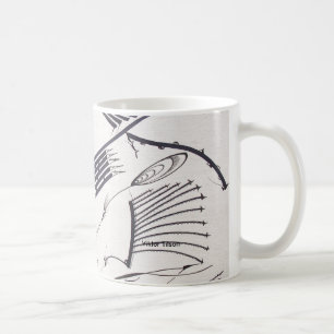 Bauhaus ein Entwurf durch Viktor Tilson Kaffeetasse