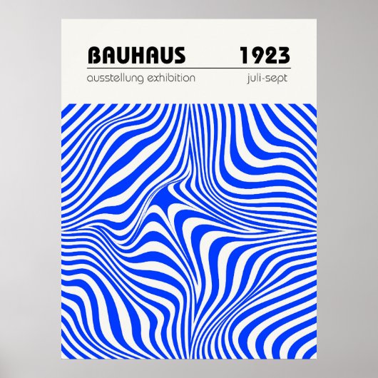 Bauhaus Exhibition Poster 1923 (Vorne)