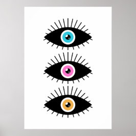 Bauhaus Eyes Poster