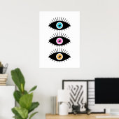 Bauhaus Eyes Poster (Heimbüro)