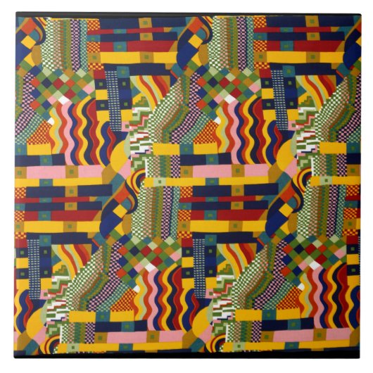 Bauhaus Fliese (Vorderseite)