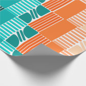 Bauhaus Formen und Linien 2 Geschenkpapier (Ecke)