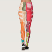Bauhaus Formen und Linien 2 Leggings (Rückseite)
