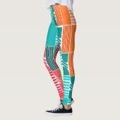 Bauhaus Formen und Linien 2 Leggings (Links)