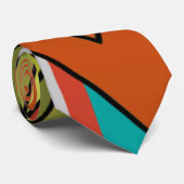 Bauhaus Formen und Linien  Krawatte (Gerollt)