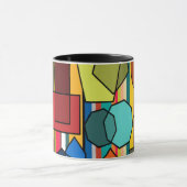 Bauhaus Formen und Linien Tasse (Zentrum)