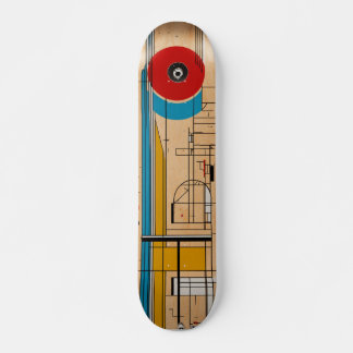 Bauhaus Geist in jedem Kickflip und Grind Skateboard