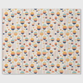 Bauhaus Geometric Abstrakt Pattern#1 ID1068 Geschenkpapier (Flach)