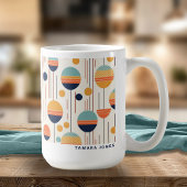 Bauhaus Geometric Abstrakt Pattern#1 ID1068 Kaffeetasse
