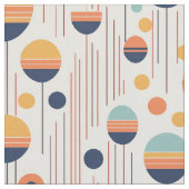 Bauhaus Geometric Abstrakt Pattern#1 ID1068 Stoff (Nahaufnahme)