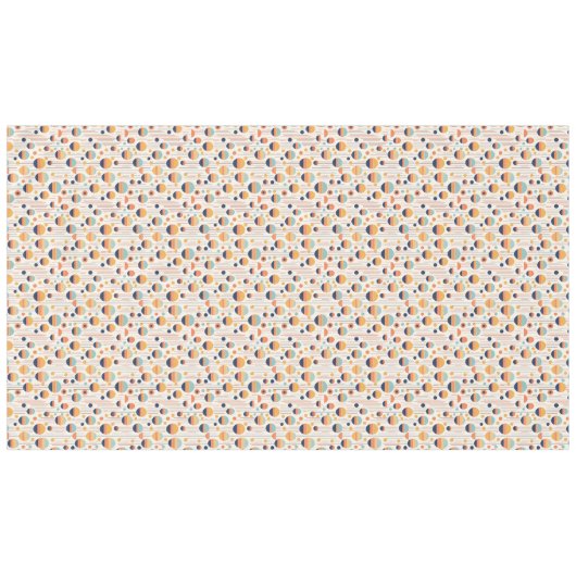 Bauhaus Geometric Abstrakt Pattern#1 ID1068 Tischdecke (Vorderseite (Horizontal))