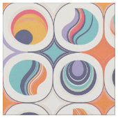 Bauhaus Geometric Abstrakt Pattern#2 ID1068 Stoff (Nahaufnahme)