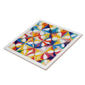 Bauhaus Geometric Abstrakt Pattern#3 ID1068 Fliese (Seite)