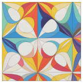 Bauhaus Geometric Abstrakt Pattern#3 ID1068 Stoff (Nahaufnahme)