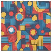 Bauhaus Geometric Abstrakt Pattern#4 ID1068 Stoff (Muster)