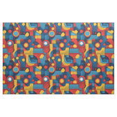 Bauhaus Geometric Abstrakt Pattern#4 ID1068 Stoff (Fat Quarter (45,7 x 55,9 cm))