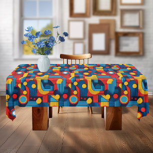 Bauhaus Geometric Abstrakt Pattern#4 ID1068 Tischdecke