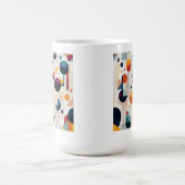 Bauhaus Geometric Abstrakt Pattern#5 ID1068 Kaffeetasse (Mittel)