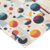 Bauhaus Geometric Abstrakt Pattern#5 ID1068 Tischdecke (Schrägansicht)