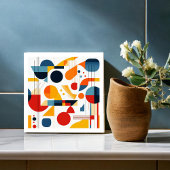 Bauhaus Geometric Abstrakt Pattern#6 ID1068 Fliese