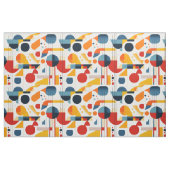 Bauhaus Geometric Abstrakt Pattern#6 ID1068 Stoff (Fat Quarter (45,7 x 55,9 cm))