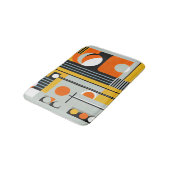 Bauhaus Geometric Design 01 perfekt für Badematte (Schrägansicht)