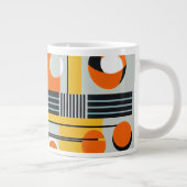 Bauhaus Geometric Design 01 perfekt für Jumbo-Tasse (Rechts)