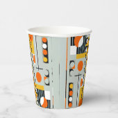 Bauhaus Geometric Design 01 perfekt für Pappbecher (Rechts)