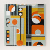 Bauhaus Geometric Design 01 perfekt für Puzzle (Horizontal)