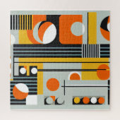 Bauhaus Geometric Design 01 perfekt für Puzzle (Vertikal)