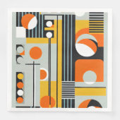 Bauhaus Geometric Design 01 perfekt für Serviette (Vorderseite)