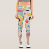 Bauhaus Geometric Design 09 perfekt für Capri Leggings (Vorderseite)